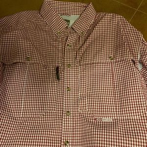 Red Check Drake Shirt Never Worn